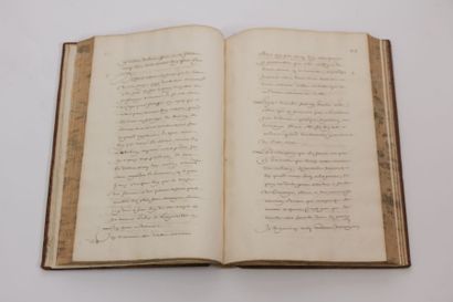 null MANUSCRIT - Histoire des troubles depuis 1640 jusqu'en 1652. Manuscrit 220 pages...