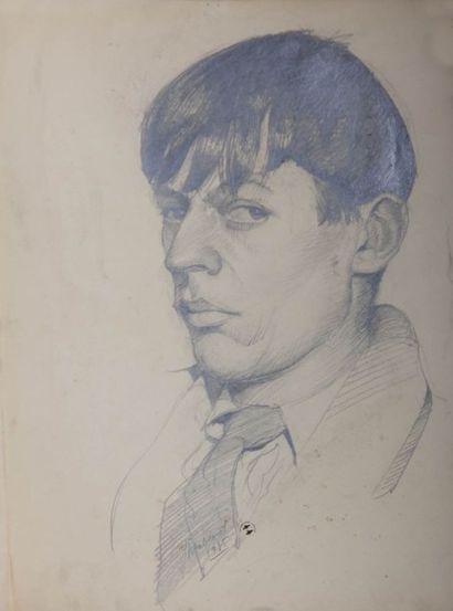 null MABLORD Jean (1909-1978)

Portrait d'homme

Fusain sur papier

Signé au centre...