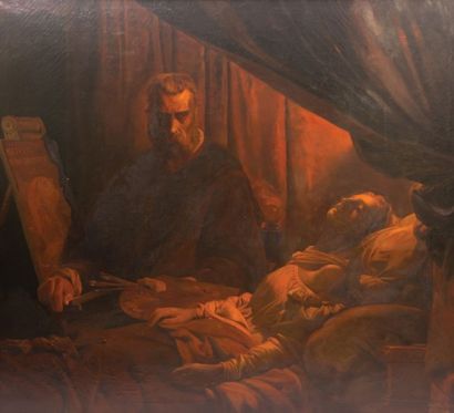 null JEANNEAU Édouard (XIXème-XXème siècle)

Le Tintoret peignant sa fille morte

Huile...
