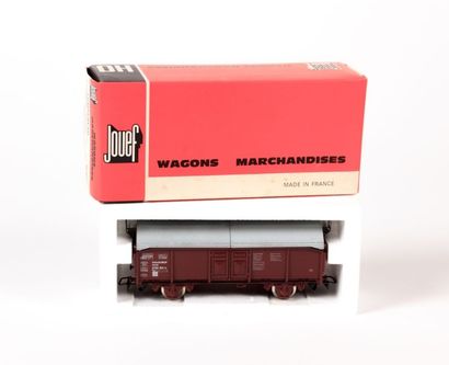 null JOUEF (FRANCE)

Wagons marchandises HO - Tombereau 2 essieux toit coulissant...