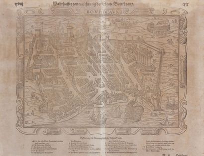 null MUNSTER Sebastian (1488-1552)
Extrait de la Cosmographia Universalis
Eau-forte...