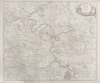 null ROBERT de VAUGONDY Gilles (1688-1766)

(géographe)

Environ de Paris, avec privilège...