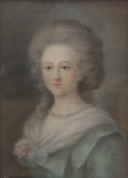 null École française de la fin du XVIIIème siècle

Portrait d'une élégante

Pastel...