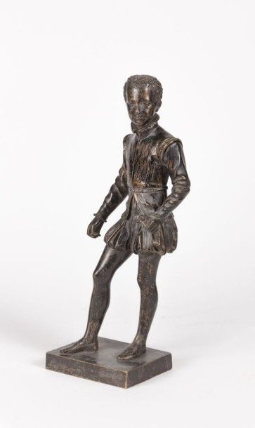 null BOSIO

Henri IV enfant

Bronze à patine noir

(patine usée, bras à refixer)

Haut....