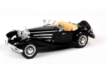null BURAGO (ITALIE)

Mercedes Benz 500K Roadmaster noire 1936 - 1/20ème 

(bon état,...