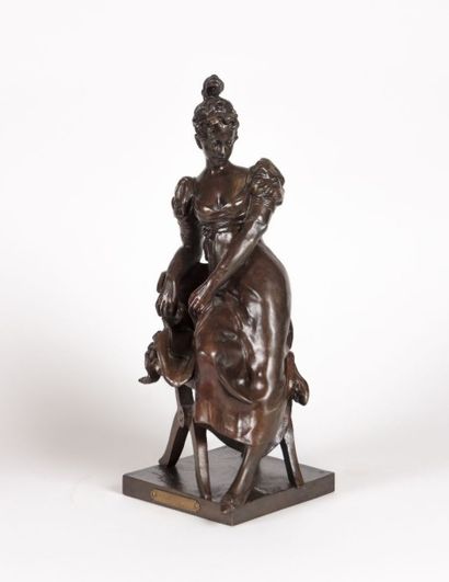 null CAMPAGNE Pierre Etienne Daniel (1851-1914) d'après

Madame Sans Gêne

Bronze...