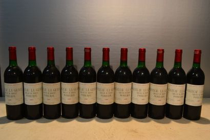 null 11 Blles	CH. LA GRAVE TRIGANT DE BOISSET	Pomerol	1985

	Et. à peine tachées....