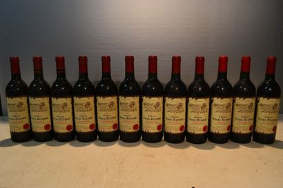 null 12 Blles	CH. VIEUX TRESSAC	Pomerol	1989

	Et. bonnes. N : 9 mi goulot, 3 bas...