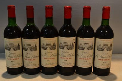 null 6 Blles	CH. LA FLEUR D'ARTHUS	St Emilion	

	1 blle de 1976, 5 blles de 1973.		

	Et....