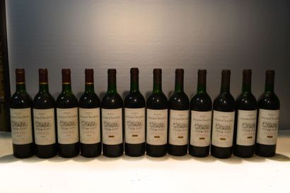 null 12 Blles	CH. LA FEUILLERAIE BEAUSÉJOUR	Pomerol	1990

	Et. bonnes. N : 2 bas...