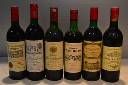 null Lot de 6 blles comprenant :		

1 Blle	CH. LA ROSE TRIMOULET	St Emilion GC	1988

1...