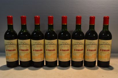 null 8 Blles	CH. CANON LA GAFFELIÈRE	St Emilion GCC	1964

	Et. impeccables, hormis...