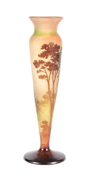 null GALLÉ Émile (1846 - 1904)

Vase soliflore en verre multicouche à décor

dégagé...