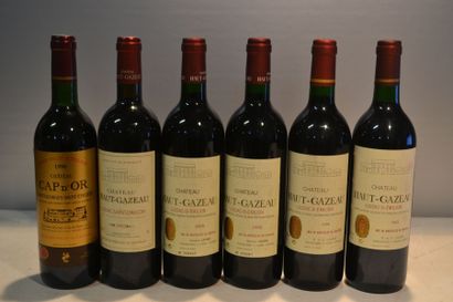 null Lot de 6 blles comprenant :		

1 Blle	CH. CAP D'OR	St Georges St Emilion	1996

5...