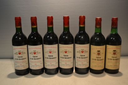 null 7 Blles	CH. LERVILLE-MAISONNEUVE	Montagne St Emilion	

	2 blles de 1990, 1 blle...