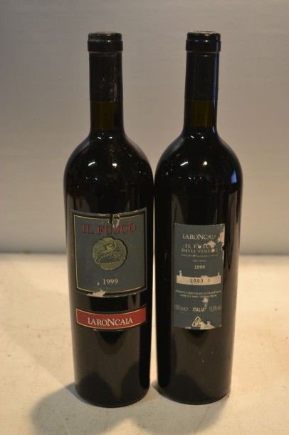 null 2 Blles	IL FUSCO mise La Roncaia ( vin rouge italien )		1999

	Et. à peine usées....