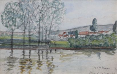 null THOMAS Jean-François (1894-1939)

Seine à Vétreuil

Deux aquarelles et crayons...