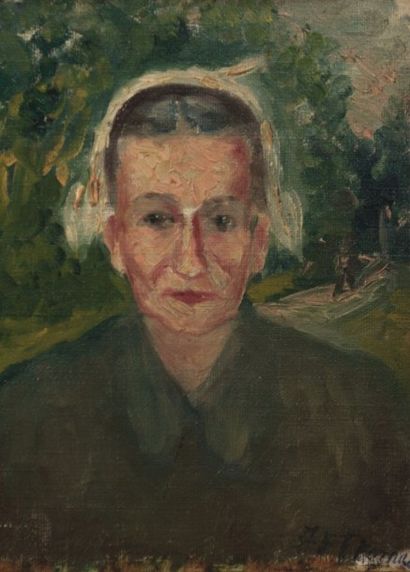 null THOMAS Jean-François (1894-1939)

Portrait de vieille dame

Huile sur toile...
