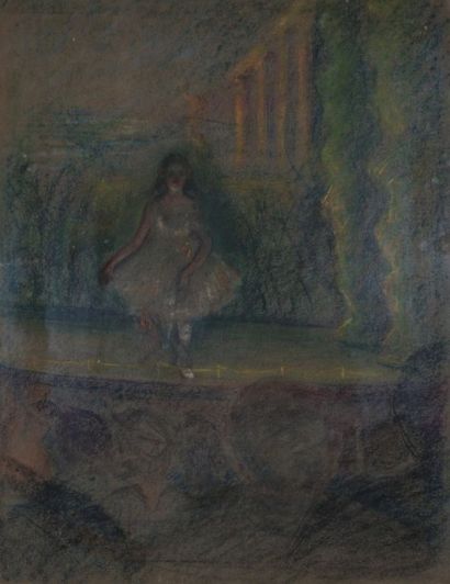null THOMAS Jean-François (1894-1939)

Le rappel au ballet

Pastel sur papier

Signé...