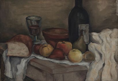 null THOMAS Jean-François (1894-1939)

Nature morte à la miche de pain, aux fruits...