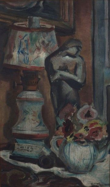 null THOMAS Jean-François (1894-1939)

Vierge près de la lampe à huile

Huile sur...