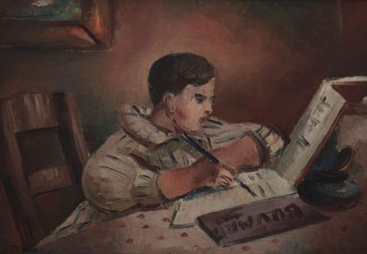 null THOMAS Jean-François (1894-1939)

L'écriture

Huile sur toile

Signée en bas...