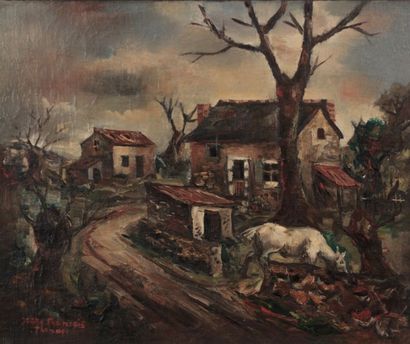 null THOMAS Jean-François (1894-1939)

La ferme

Huile sur toile

Signée en bas à...