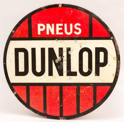 null Plaque imprimée de forme ronde marquée "Pneus Dunlop"

(corrosions,accidents...