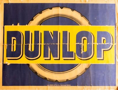 Affiche entoilée Dunlop 

Imprimerie Revon...