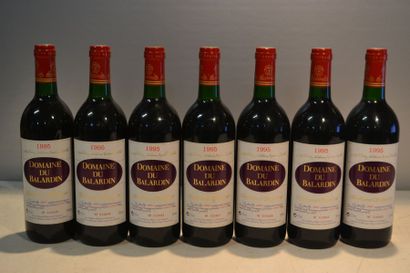 null 7 Blles	DOMAINE DU BALARDIN	Bordeaux Supérieur	1995

	Vinifié par le Château...