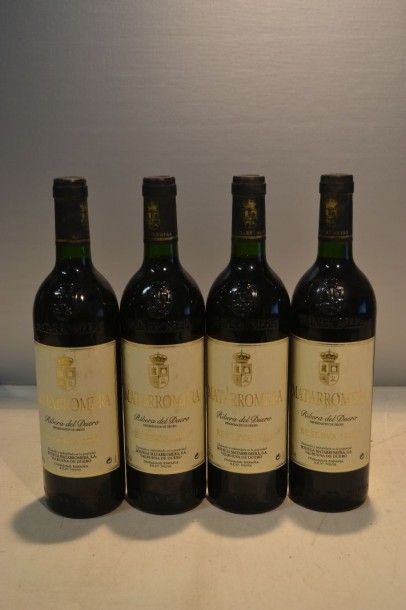 null 4 Blles	RIBERA DEL DUERO " Reserva " mise Bodega Matarromera		1998

	(Espagne)....