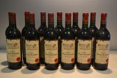 null 12 Blles	CH. VIEUX TRESSAC	Pomerol	1989

	Et.: impeccables. N : 11 bas goulot,...