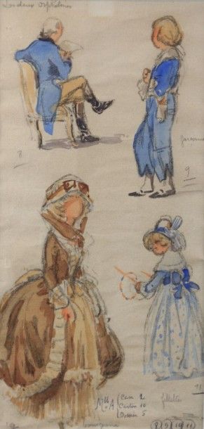 null BETOUT Charles (XIXème - XXème siècle)

Suite de quatre projets de costumes...
