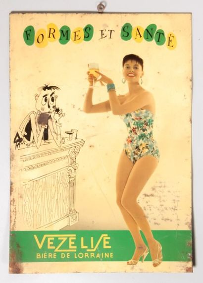 null VEZELISE bière de Lorraine, forme et santé

Tôle émaillée des années 60

(oxydations,...