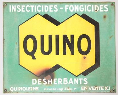 null INSECTICIDES QUINO

Plaque lithographiée

Art france Luynes

(sauts, oxydations,...
