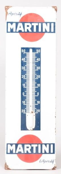 null MARTINI

Plaque émaillée à thermomètre (manquant)

(sauts, oxydations)

96 x...