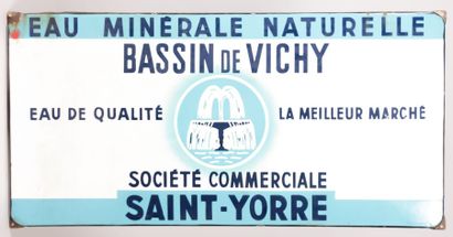 null BASSIN DE VICHY Eau minérale naturelle - Société Commerciale Saint Yorre

Plaque...
