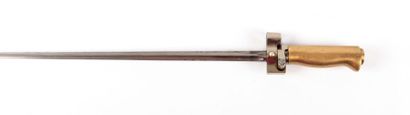 null Baïonnette réglementaire française modèle 1886-93 M15 pour fusil LEBEL, poignée...