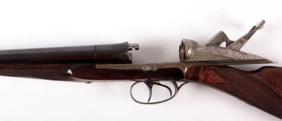 null Fusil de chasse DARNE, modèle V19, n° 6N572, canons juxtaposés de 68 cm cal...
