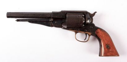 null revolver type Colt Navy, n° 1201, barillet à 6 chambres, bâti acier finition...