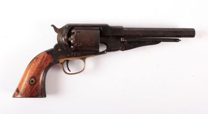 null revolver type Colt Navy, n° 1201, barillet à 6 chambres, bâti acier finition...