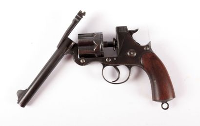 null Revolver ENLFIED Mark II n°1911 cal 476 ELEY (fabrication 1881), bâti frappé...
