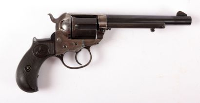 null Revolver COLT LIGHTNING DA 38 double action bicolore, n° 80752, fabrication...