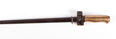 null Baïonnette réglementaire française modèle 1886-93 M15 pour fusil LEBEL, poignée...
