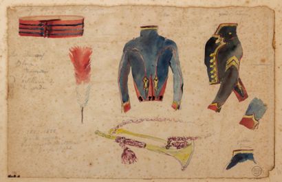 null RAFFET Auguste Denis (1804-1860)

Deux études d'uniformes de la Garde Royale

Deux...