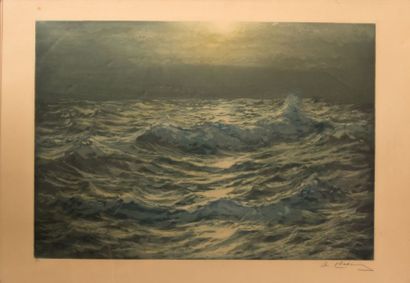 null SHABANYAN Arsen (1864-1949)

Mer agitée au crépuscule

Eau-forte

Signée en...