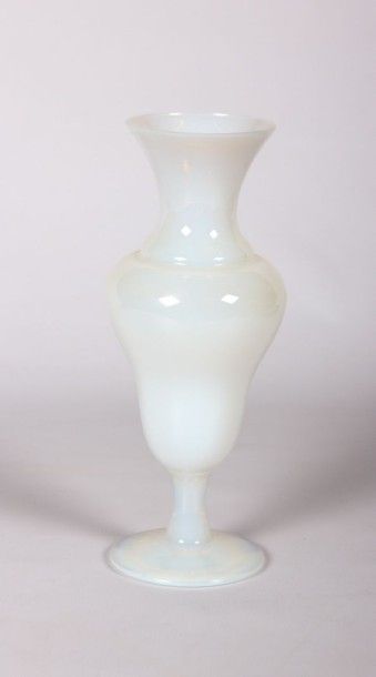 null SEVRES

Vase en cristal opalin blanc de forme balustre

Haut. : 25 cm