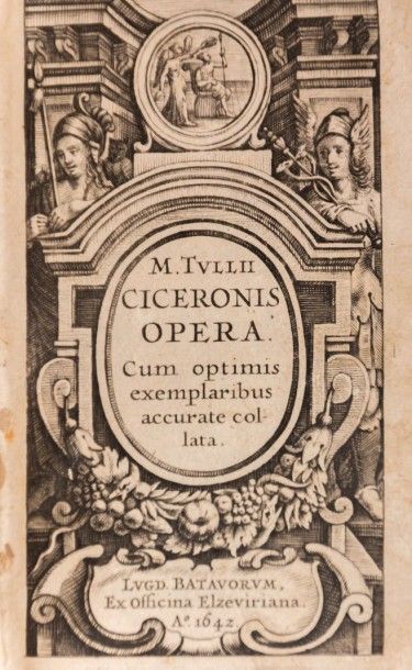 null [CICERON] Marcus Tullius Cicero - opera cum optimis exemplaribus accurate collata...