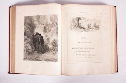 null LA FONTAINE Jean de - Fables - Paris Librairie Hachette et Cie 1868 - reliure...