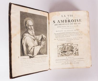 null HERMANT M. Godefroy - La vie de Saint Ambroise, archevesque de Milan, docteur...
